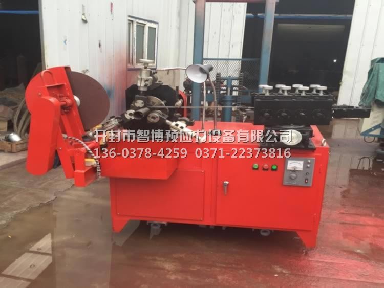 河北廊坊橋梁施工使用我公司波紋管制管機(jī)